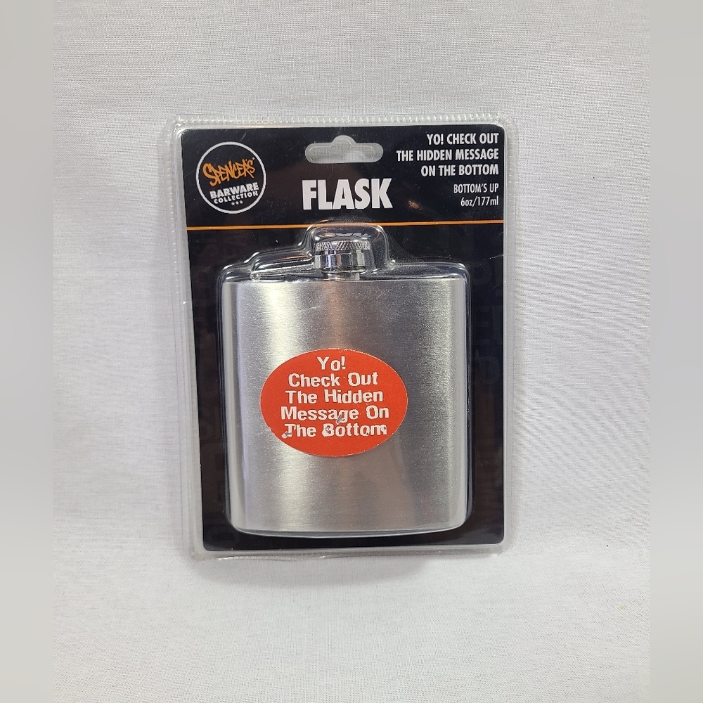 Spencer's gifts hidden message flask- New